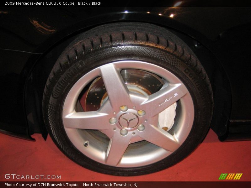 Black / Black 2009 Mercedes-Benz CLK 350 Coupe