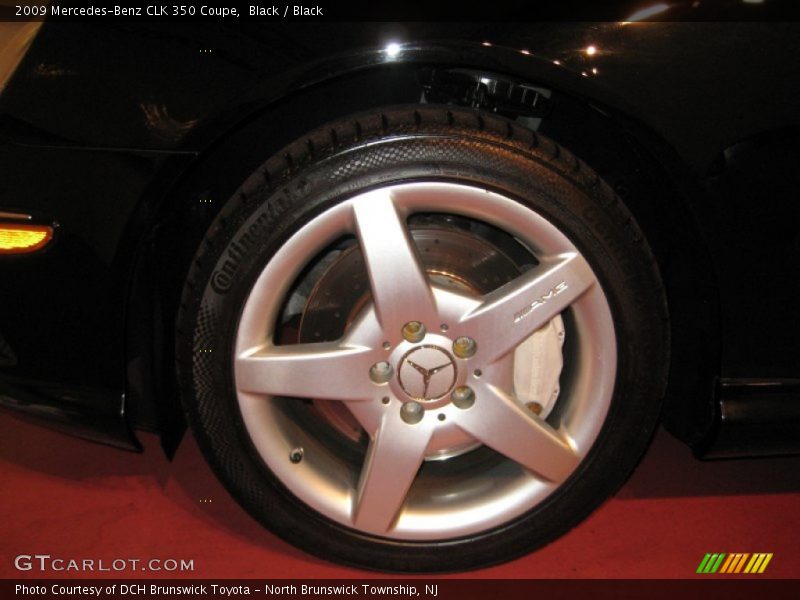 Black / Black 2009 Mercedes-Benz CLK 350 Coupe