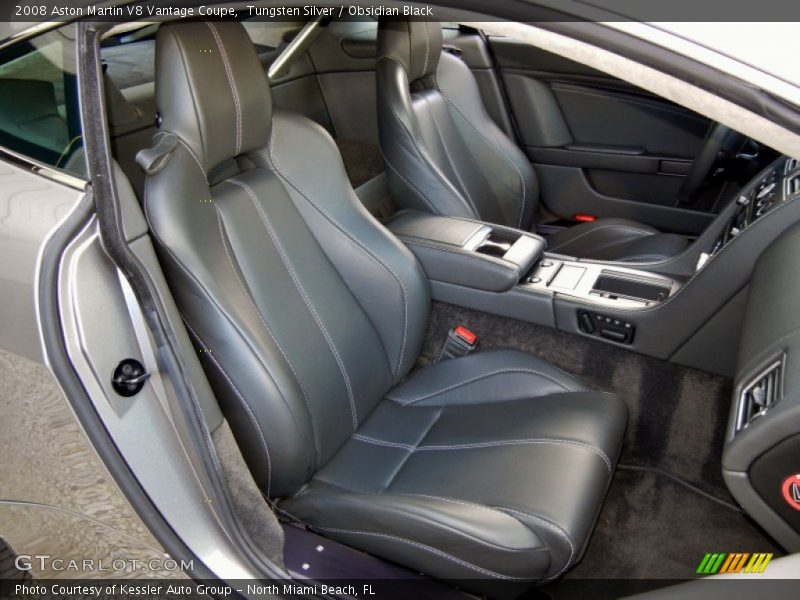  2008 V8 Vantage Coupe Obsidian Black Interior