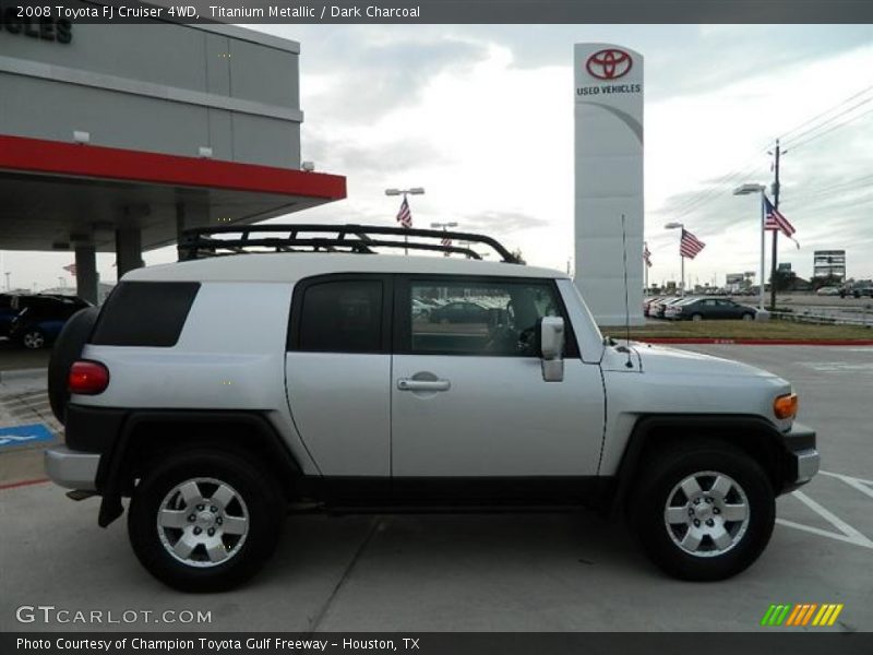 Titanium Metallic / Dark Charcoal 2008 Toyota FJ Cruiser 4WD