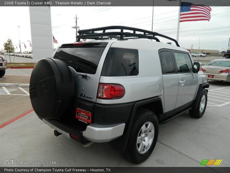 Titanium Metallic / Dark Charcoal 2008 Toyota FJ Cruiser 4WD