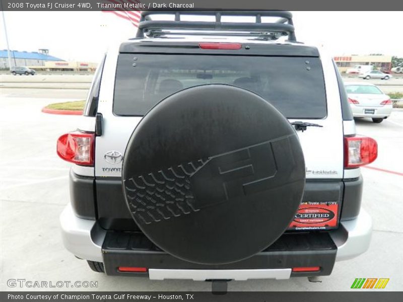 Titanium Metallic / Dark Charcoal 2008 Toyota FJ Cruiser 4WD