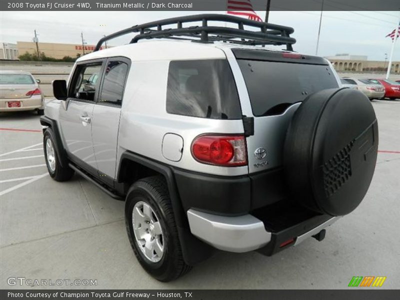 Titanium Metallic / Dark Charcoal 2008 Toyota FJ Cruiser 4WD