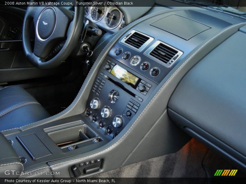 Controls of 2008 V8 Vantage Coupe