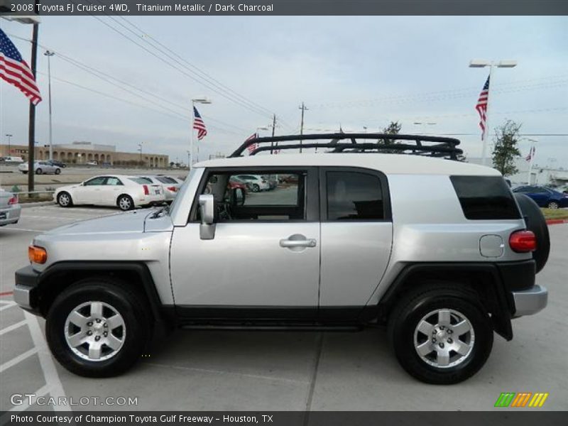 Titanium Metallic / Dark Charcoal 2008 Toyota FJ Cruiser 4WD
