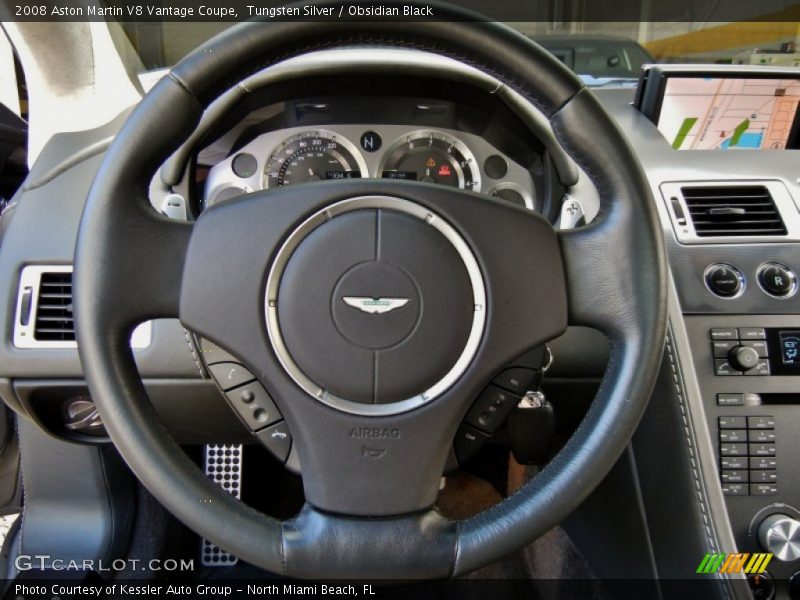  2008 V8 Vantage Coupe Steering Wheel