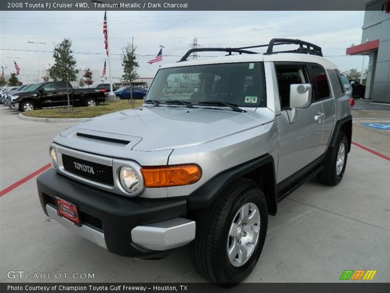 Titanium Metallic / Dark Charcoal 2008 Toyota FJ Cruiser 4WD