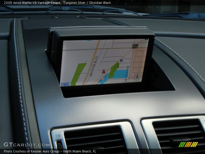 Navigation of 2008 V8 Vantage Coupe