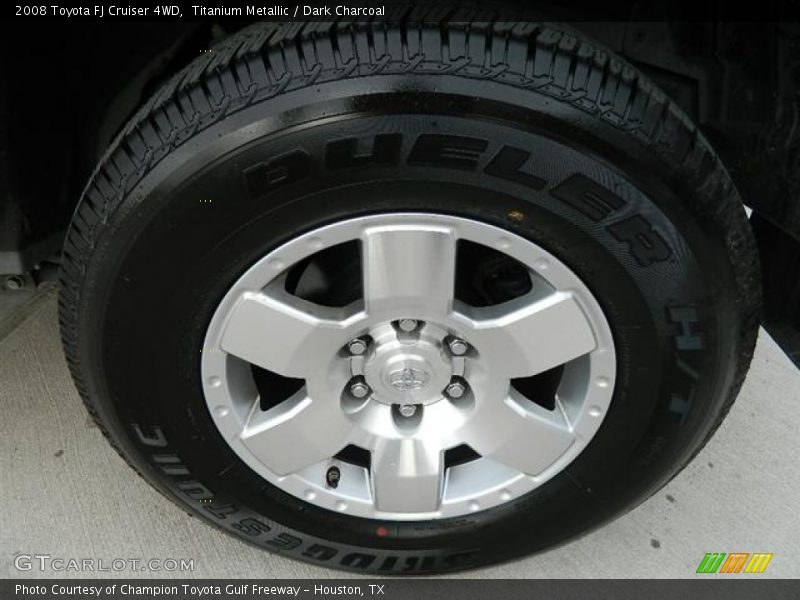 Titanium Metallic / Dark Charcoal 2008 Toyota FJ Cruiser 4WD