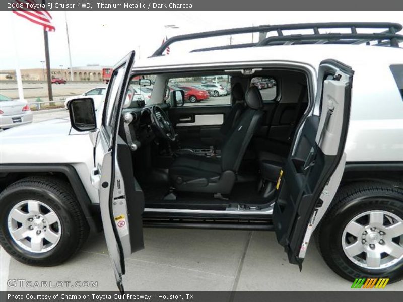 Titanium Metallic / Dark Charcoal 2008 Toyota FJ Cruiser 4WD