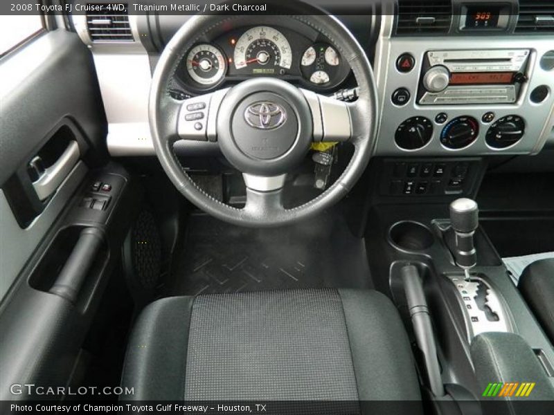 Titanium Metallic / Dark Charcoal 2008 Toyota FJ Cruiser 4WD