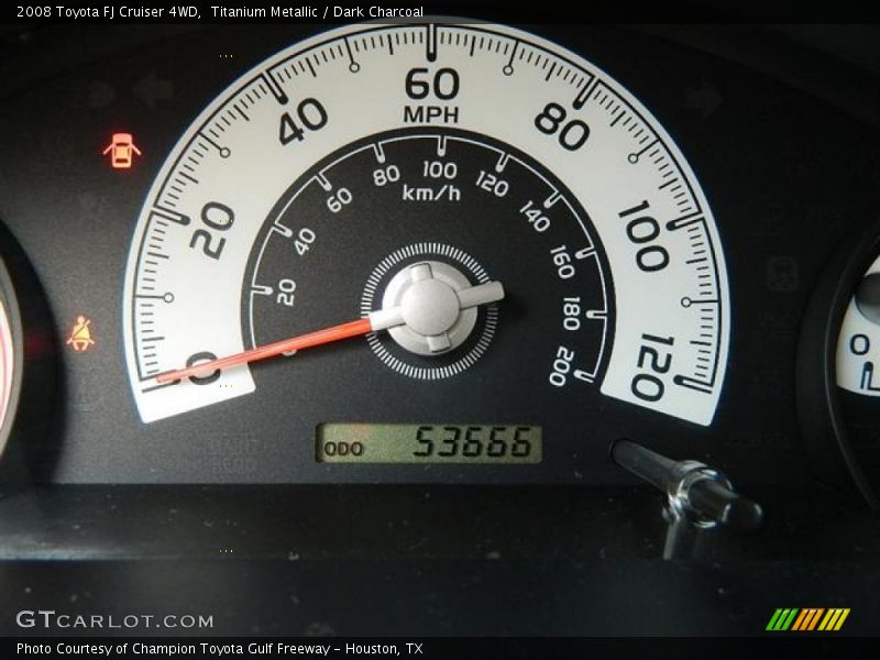 Titanium Metallic / Dark Charcoal 2008 Toyota FJ Cruiser 4WD