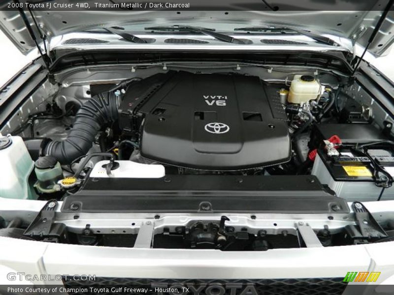 Titanium Metallic / Dark Charcoal 2008 Toyota FJ Cruiser 4WD