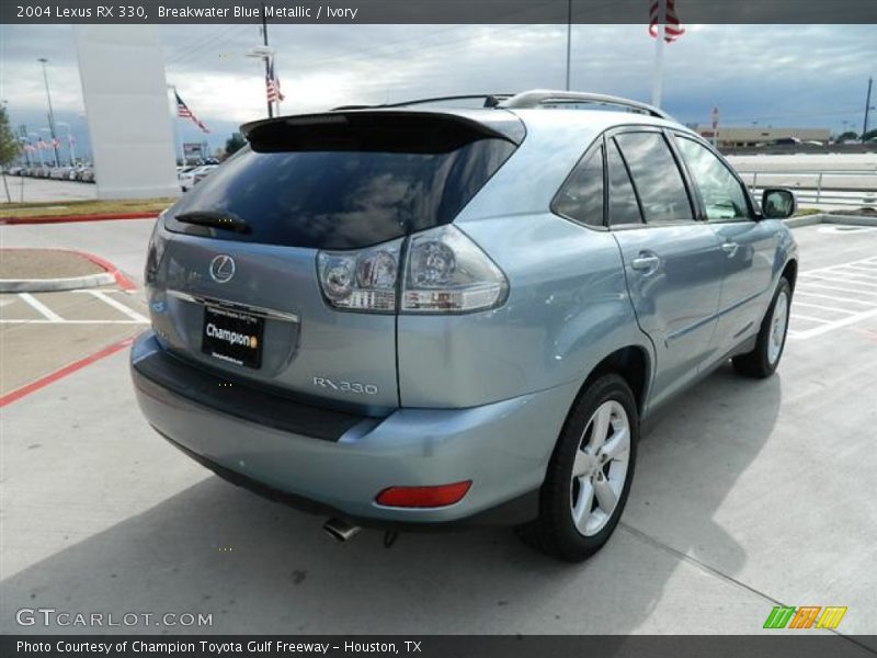Breakwater Blue Metallic / Ivory 2004 Lexus RX 330