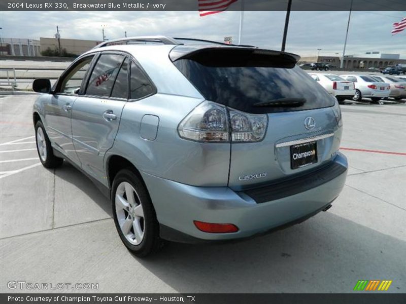 Breakwater Blue Metallic / Ivory 2004 Lexus RX 330