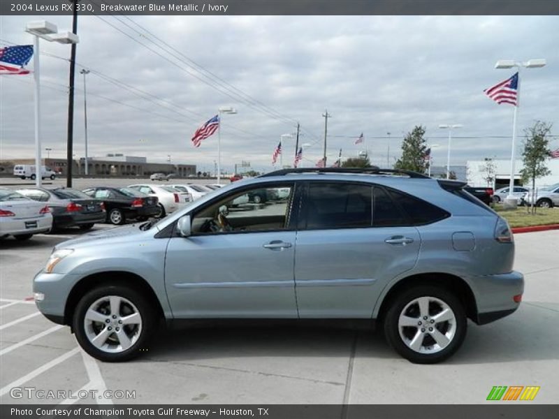 Breakwater Blue Metallic / Ivory 2004 Lexus RX 330