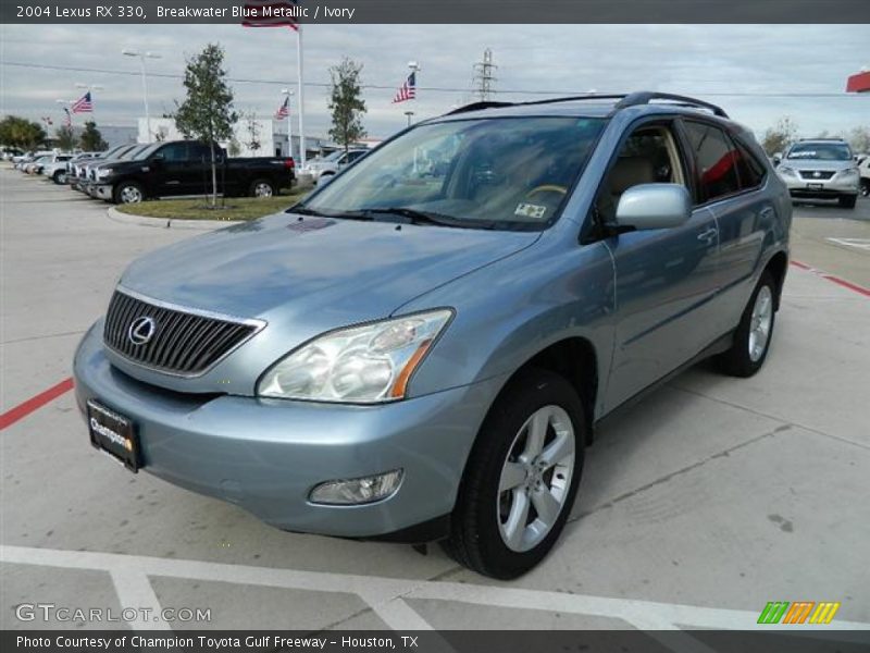 Breakwater Blue Metallic / Ivory 2004 Lexus RX 330