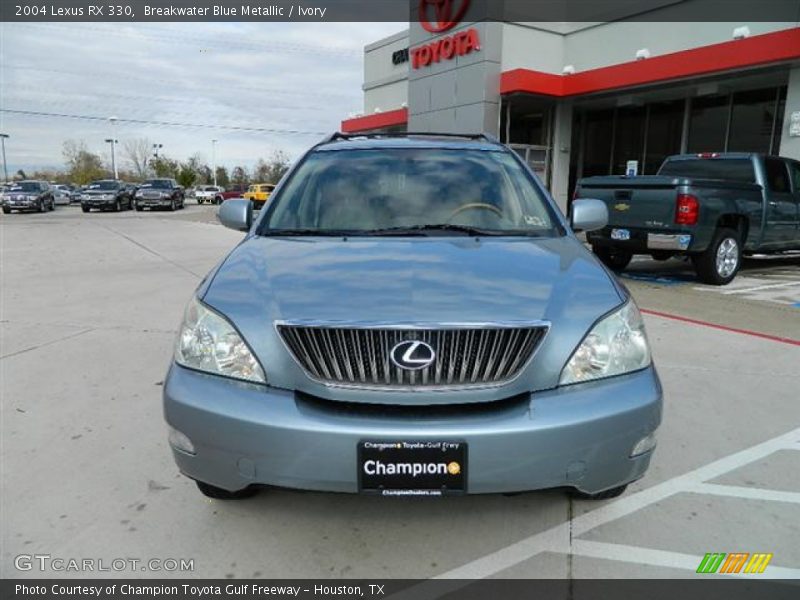 Breakwater Blue Metallic / Ivory 2004 Lexus RX 330