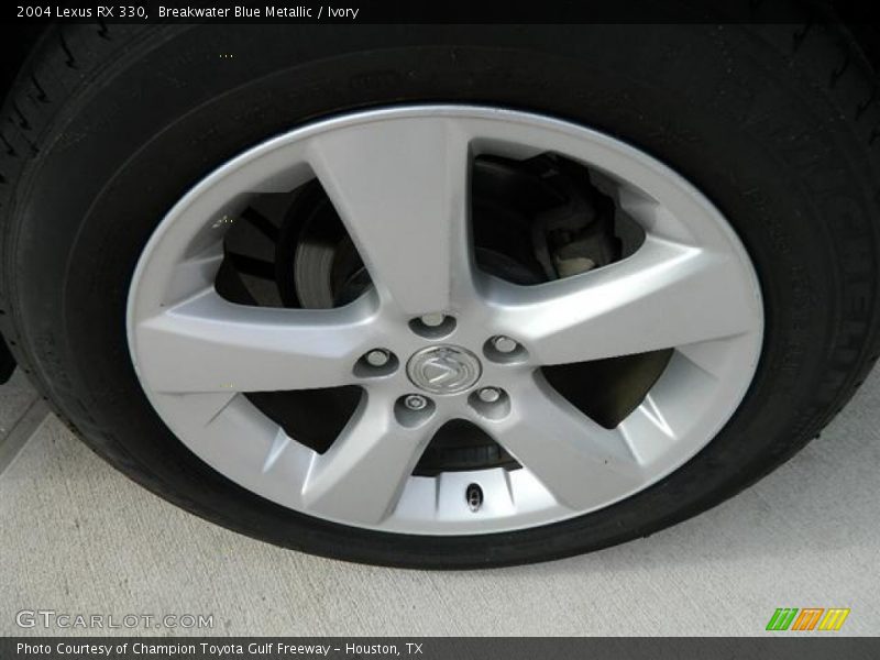 Breakwater Blue Metallic / Ivory 2004 Lexus RX 330