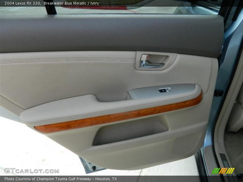 Breakwater Blue Metallic / Ivory 2004 Lexus RX 330