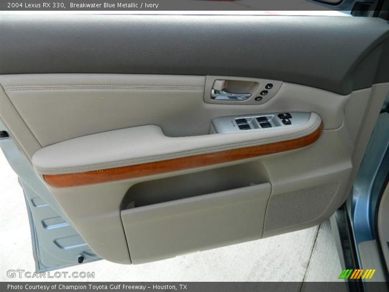 Breakwater Blue Metallic / Ivory 2004 Lexus RX 330
