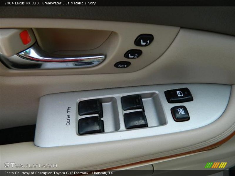 Breakwater Blue Metallic / Ivory 2004 Lexus RX 330