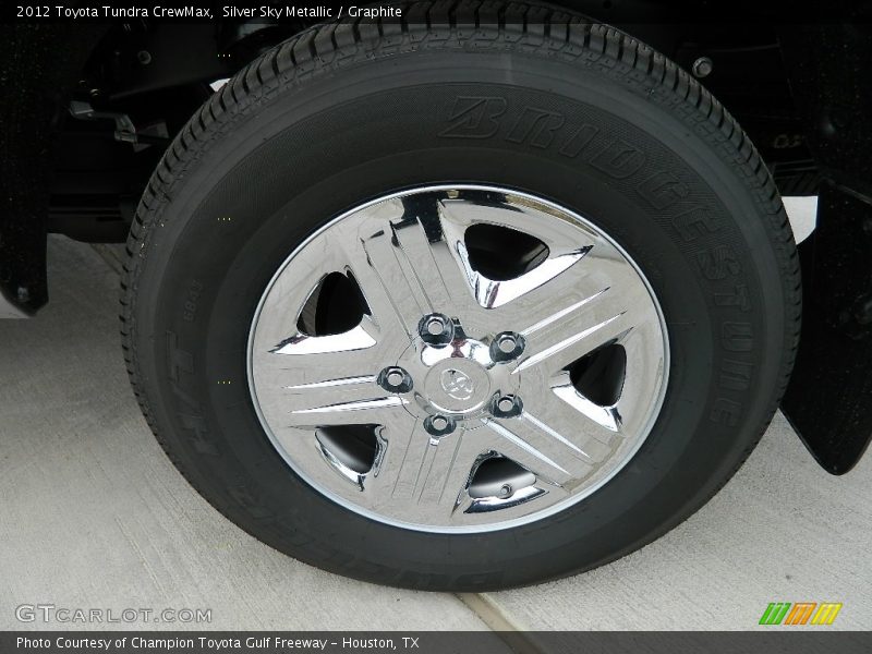 Silver Sky Metallic / Graphite 2012 Toyota Tundra CrewMax