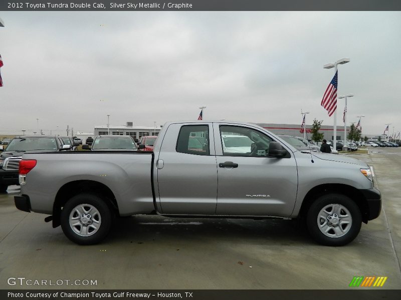 Silver Sky Metallic / Graphite 2012 Toyota Tundra Double Cab