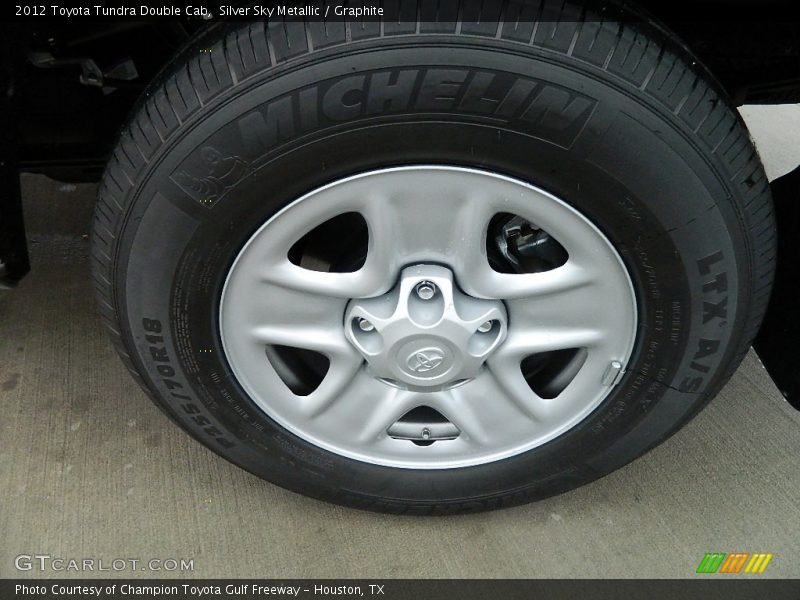 Silver Sky Metallic / Graphite 2012 Toyota Tundra Double Cab