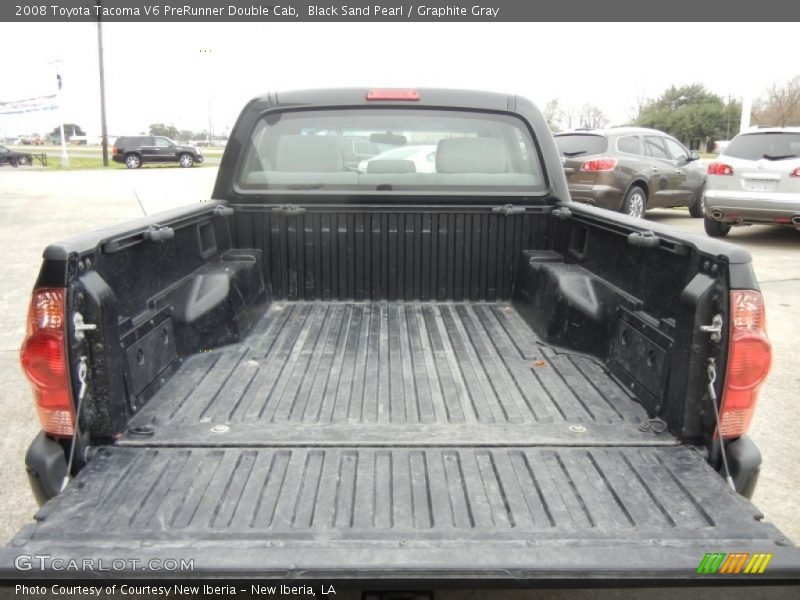 Black Sand Pearl / Graphite Gray 2008 Toyota Tacoma V6 PreRunner Double Cab