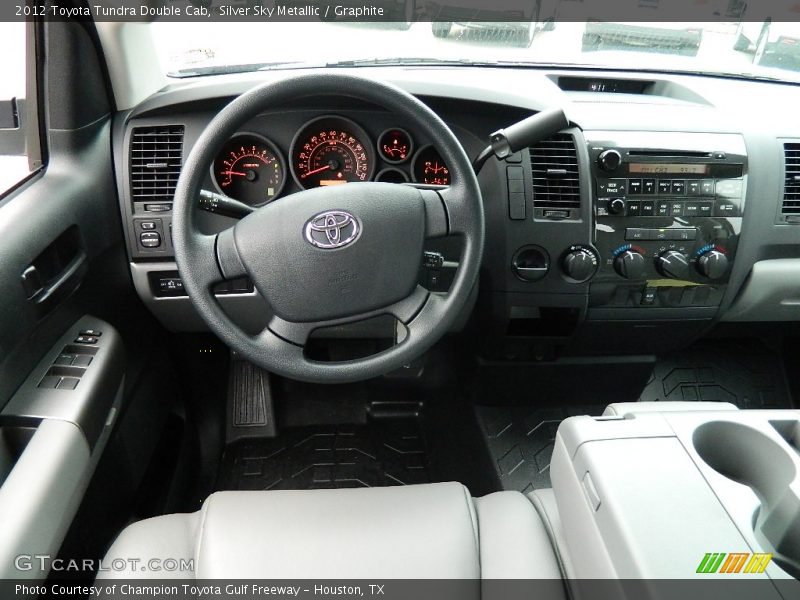 Silver Sky Metallic / Graphite 2012 Toyota Tundra Double Cab