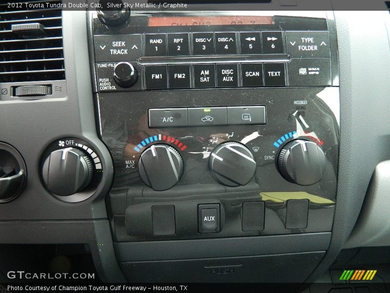Silver Sky Metallic / Graphite 2012 Toyota Tundra Double Cab