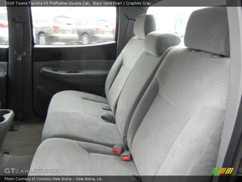Black Sand Pearl / Graphite Gray 2008 Toyota Tacoma V6 PreRunner Double Cab
