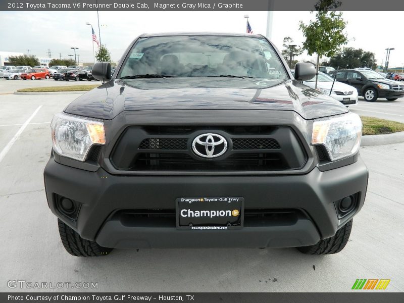 Magnetic Gray Mica / Graphite 2012 Toyota Tacoma V6 Prerunner Double Cab