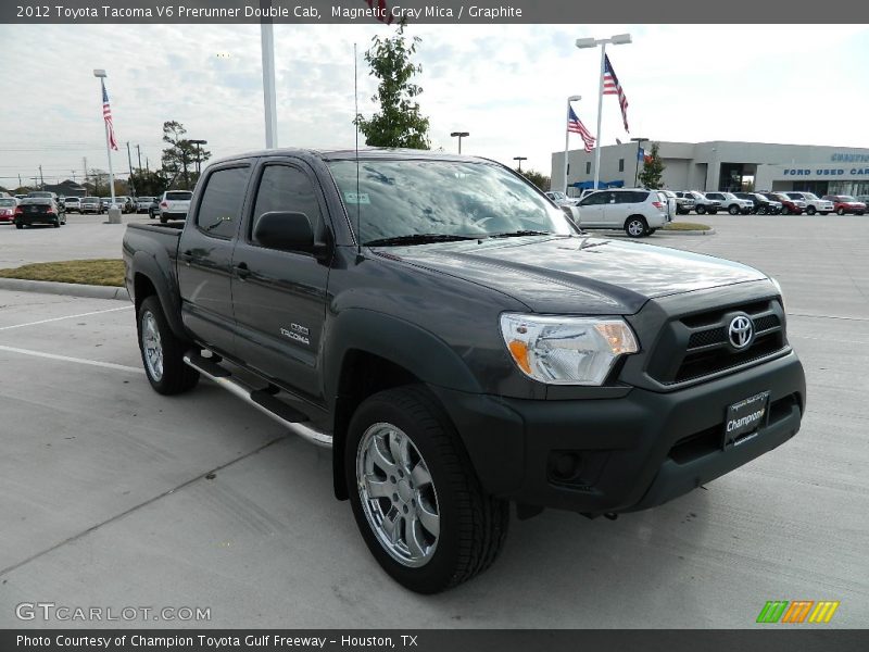 Magnetic Gray Mica / Graphite 2012 Toyota Tacoma V6 Prerunner Double Cab