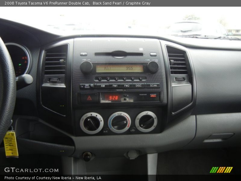 Black Sand Pearl / Graphite Gray 2008 Toyota Tacoma V6 PreRunner Double Cab