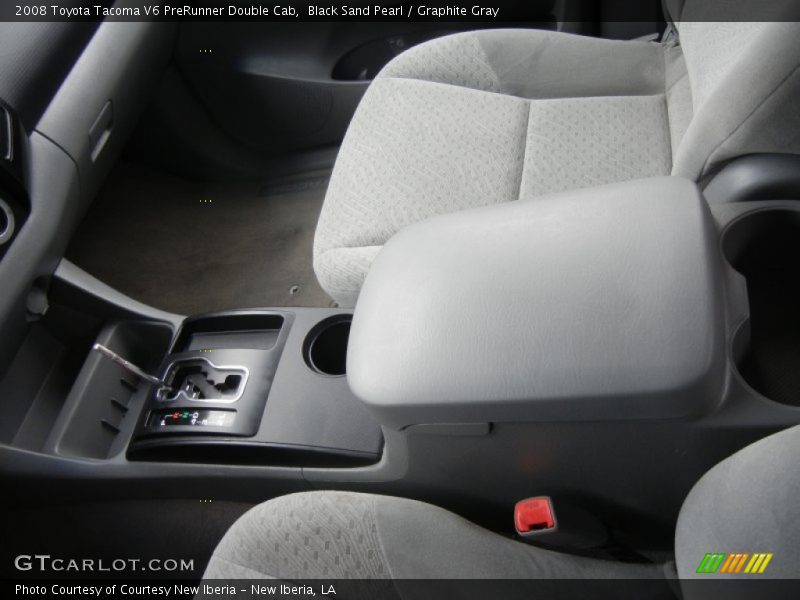Black Sand Pearl / Graphite Gray 2008 Toyota Tacoma V6 PreRunner Double Cab