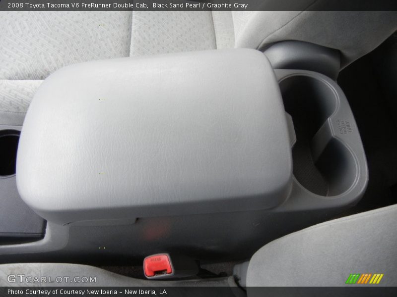 Black Sand Pearl / Graphite Gray 2008 Toyota Tacoma V6 PreRunner Double Cab