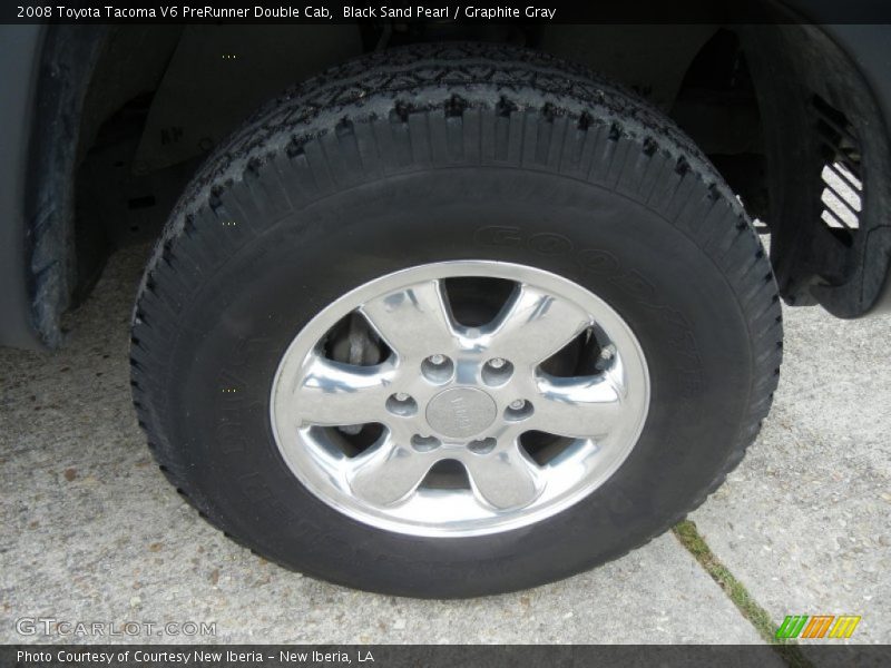 Black Sand Pearl / Graphite Gray 2008 Toyota Tacoma V6 PreRunner Double Cab