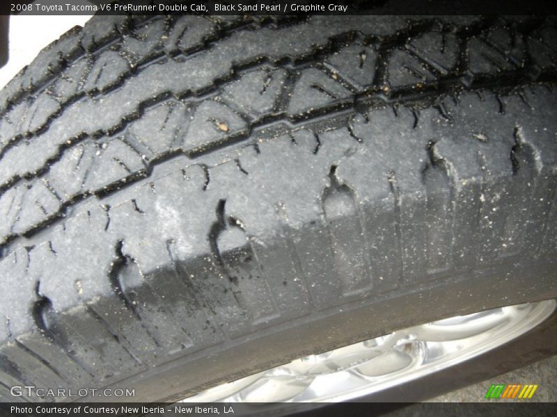 Black Sand Pearl / Graphite Gray 2008 Toyota Tacoma V6 PreRunner Double Cab