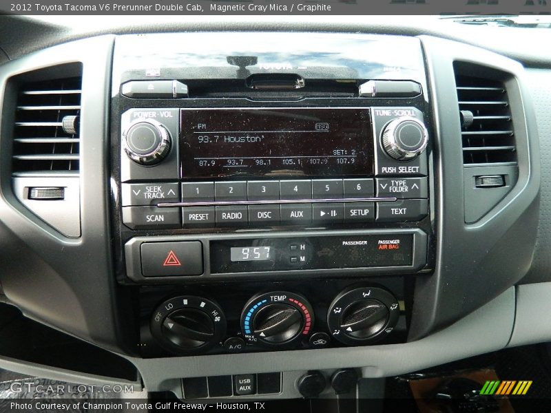 Magnetic Gray Mica / Graphite 2012 Toyota Tacoma V6 Prerunner Double Cab
