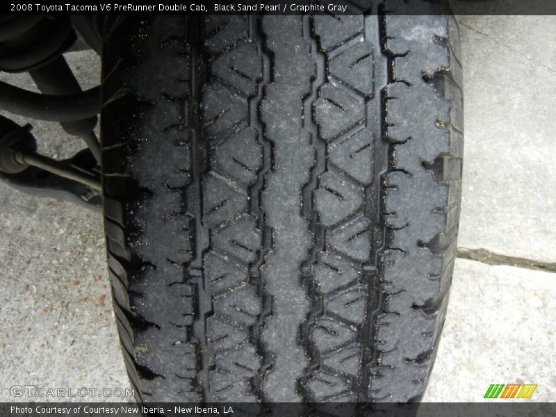 Black Sand Pearl / Graphite Gray 2008 Toyota Tacoma V6 PreRunner Double Cab