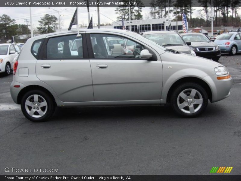 Galaxy Silver Metallic / Gray 2005 Chevrolet Aveo Special Value Hatchback
