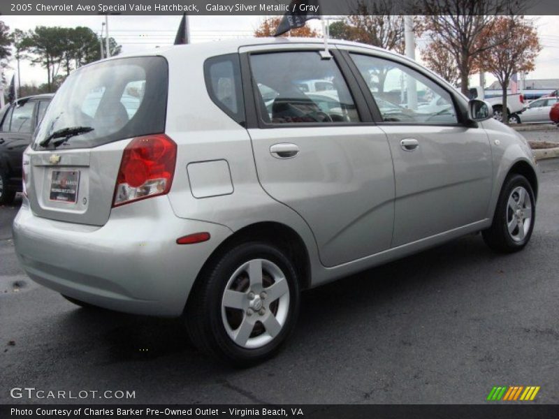 Galaxy Silver Metallic / Gray 2005 Chevrolet Aveo Special Value Hatchback