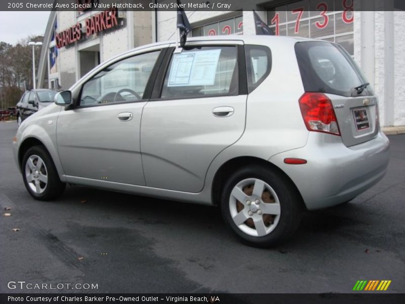 Galaxy Silver Metallic / Gray 2005 Chevrolet Aveo Special Value Hatchback