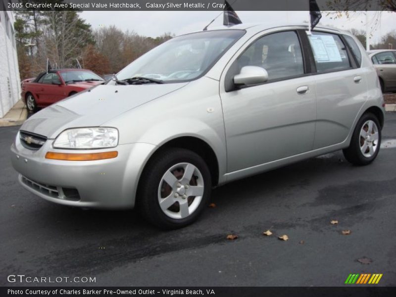 Galaxy Silver Metallic / Gray 2005 Chevrolet Aveo Special Value Hatchback