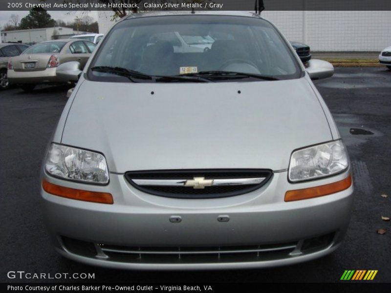 Galaxy Silver Metallic / Gray 2005 Chevrolet Aveo Special Value Hatchback