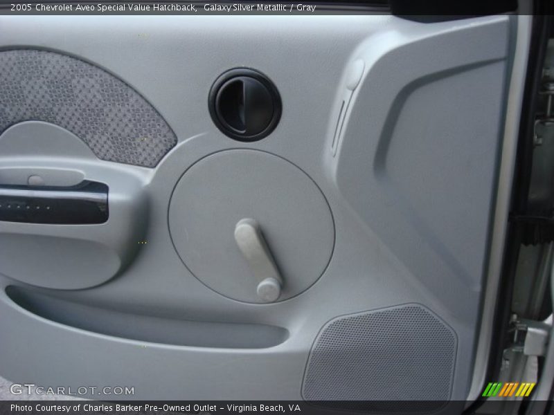 Galaxy Silver Metallic / Gray 2005 Chevrolet Aveo Special Value Hatchback