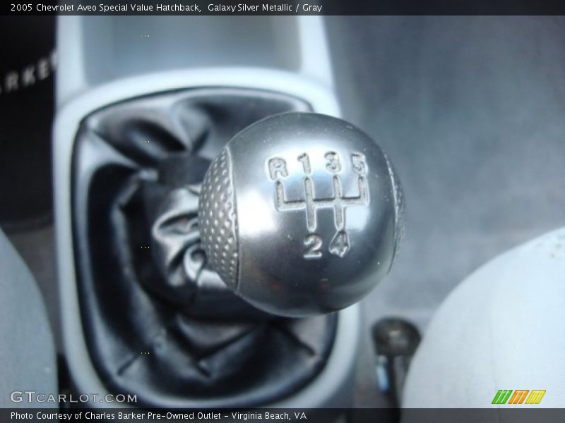 Galaxy Silver Metallic / Gray 2005 Chevrolet Aveo Special Value Hatchback