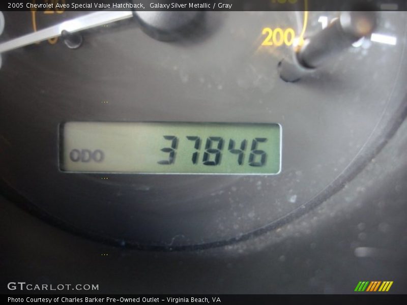 Galaxy Silver Metallic / Gray 2005 Chevrolet Aveo Special Value Hatchback
